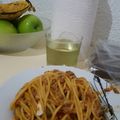 El cooksnap de Luz Amparo Bedoya cuando hizo Espaguetti boloñesa.