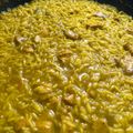 El cooksnap de Carmenchu cuando hizo Arroz con pollo.