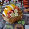El cooksnap de Leila Casatte cuando hizo Waffles (sin wafflera).