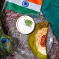Neeta Bhatt का कुकस्नैप जब उन्होंने ट्राई कलर नीर डोसा (Tricolour neer dosa recipe in Hindi) बनाया था।