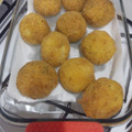 El cooksnap de Fernanda Huidobro cuando hizo Bombas de papa rellenas de queso.