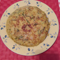 El cooksnap de Pili Sandez cuando hizo Tortilla de espárragos trigueros.