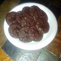 kicoja77's cooksnap of when they made easy brownie cookies.