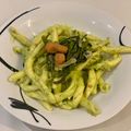 il Pierangela quando ha preparato Linguine Asparagi e Mandorle