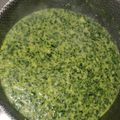 El cooksnap de LeTy LoVe cuando hizo Salsa cremosa de Pollo y Espinaca.