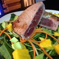 El cooksnap de Ulises El Cochas Cano cuando hizo Ensalada de atún y mango.