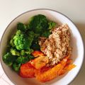 Khets 's cooksnap of when they made Salmon Quinoa Broccoli Avocado Bowl.