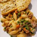 Elyse Rose's cooksnap of when they made Italian Sausage with Orecchiette.
