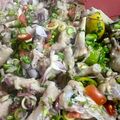 Cooksnap Susan Irwansyah semasa beliau membuat Kerabu kaki ayam ala thai🇨🇷.