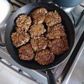 El cooksnap de Alicia Flores cuando hizo Hamburguesas de morcillas al horno sin tacc.