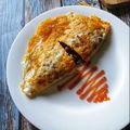 Cooksnap Julia ALeen Aireish semasa beliau membuat 🍳 Telur Khurasan.