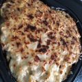 El cooksnap de Ben cuando hizo Cazuela de patatas con pollo, bacon y bechamel.