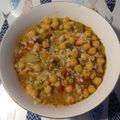 El cooksnap de elpacox cuando hizo Arroz con garbanzos y hierbabuena.