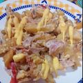 El cooksnap de Carolina Chavez cuando hizo Revuelto gramajo como me lo enseñó mi mamá.