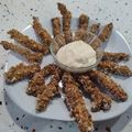 El cooksnap de Natalia Velasco Martín cuando hizo Dedos de pollo / chicken fingers.
