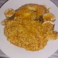 El cooksnap de Tamara Sanchez cuando hizo Arroz caldoso con almejas y merluza.