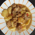 El cooksnap de Malagueña salerosa cuando hizo Guiso de patatas con carne (en Thermomix).