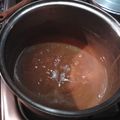 El cooksnap de Gabriela Pérez cuando hizo Arequipe casero.