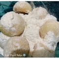 Cooksnap dari Vie untuk resep Kue putri salju keju 1 kuning telur