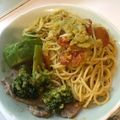 Amy Wang 的 酪梨醬鮮蝦義大利麵 cooksnap