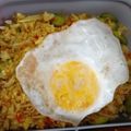 Cooksnap dari KarKookery untuk resep Nasi goreng kunyit dengan ikan asin & petai