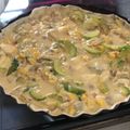 El cooksnap de Jessica Tejada cuando hizo Tarta de zapallitos, zanahoria y choclo.