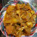 ÝTumpa Bose's cooksnap of when they made এচোঁড় দিয়ে ছোলার ডাল (enchor diye cholar dal recipe in Bengali).