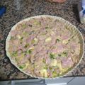El cooksnap de Romy cuando hizo Tarta de Puerros.