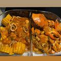 Cooksnap dari Desina Wicaksono untuk resep Seafood ala-ala crazy crab (kepiting udang saus Padang)