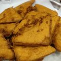 Priya Mulchandani का कुकस्नैप जब उन्होंने ब्रेड पकौड़ा 🥪🍞 बनाया था।