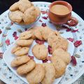 Lovely Agrawal's cooksnap of when they made Rawa Mathri.