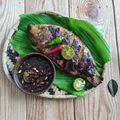 Cooksnap Nur Nadiah semasa beliau membuat Ikan talapia bakar tawar.