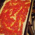 El cooksnap de Azul Tuca cuando hizo Masa base para pizza integral.