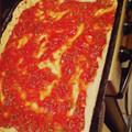 El cooksnap de Azul Tuca cuando hizo Masa base para pizza integral.