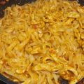 El cooksnap de Leon MpV cuando hizo Noodles de arroz con verduras y pollo.