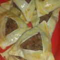 El cooksnap de Yanina Fernandez cuando hizo Empanadas Árabes.