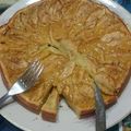 El cooksnap de Rafael Medina cuando hizo Torta de manzana.