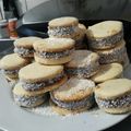 El cooksnap de paola garcia cuando hizo Alfajores de Maicena.