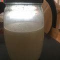 El cooksnap de Sabrina Luc Esen cuando hizo Leche de Almendras.