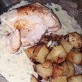 El cooksnap de Maga Diaz cuando hizo Salsa de roquefort.