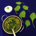 Sudipa Gope's cooksnap of when they made Dal palak (spinach dal).