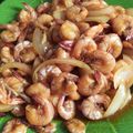 Cooksnap dari Architeni untuk resep 102.Udang Goreng Mentega