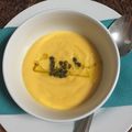 El cooksnap de Rosa Ruiz cuando hizo Gazpacho de papaya.