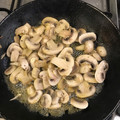 El cooksnap de Pablo Cabrera cuando hizo Champiñones Salteados.