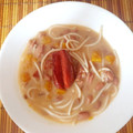 El cooksnap de Angélica Gdy cuando hizo Porotos con riendas en olla a presión.