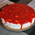 Edina Tamás Cooksnap-ja, amikor elkészítette a(z) Epres sajttorta sütés nélkül receptet.
