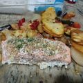 El cooksnap de Coco Super cuando hizo Salmón al horno con patatas panaderas.