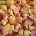 El cooksnap de Alejandro Rodríguez León cuando hizo Chuleta de cerdo🐖 con papas.