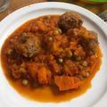 El cooksnap de Carla cuando hizo Albóndigas estofadas.