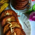 Madhumita Saha's cooksnap of when they made কলা বাদামের মালপোয়া.